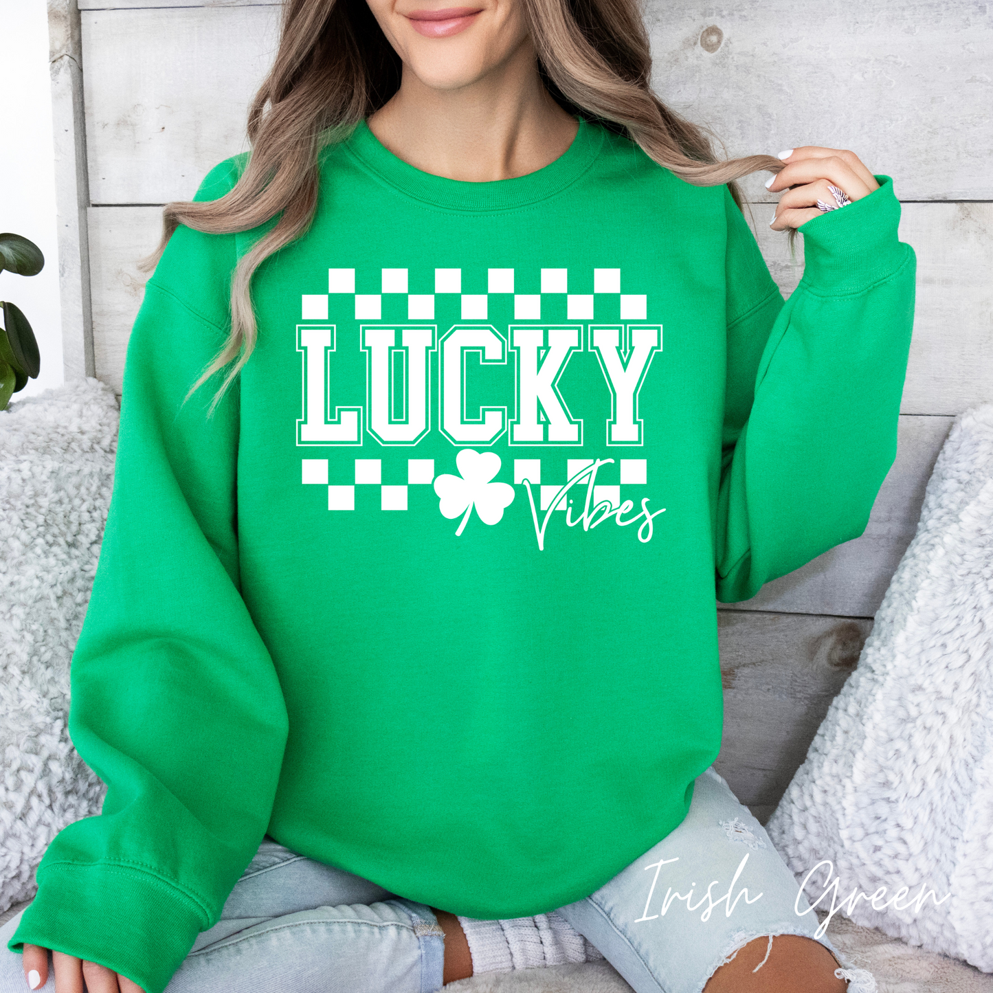 Lucky Vibes Crewneck Sweatshirt