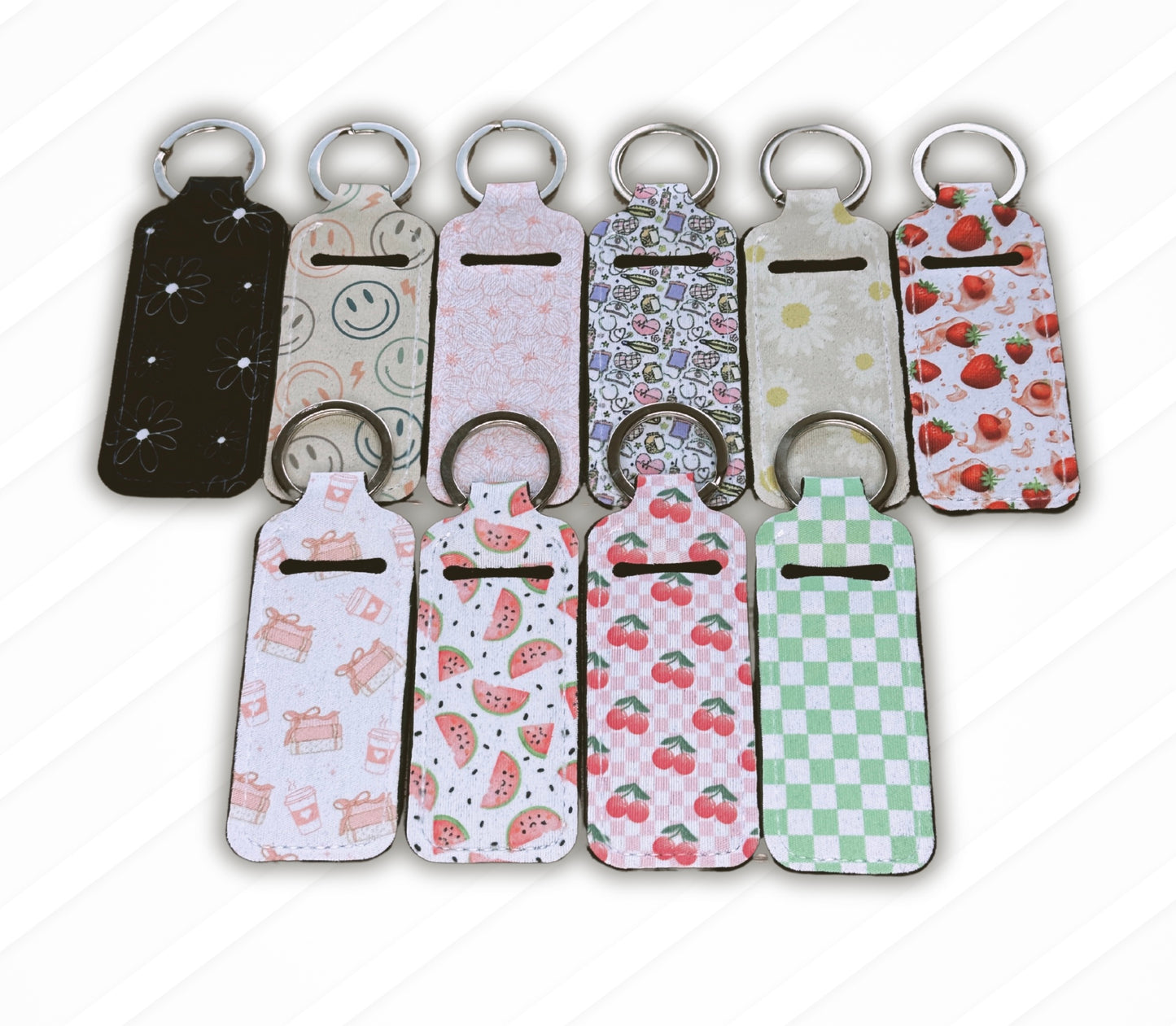 Chapstick Holder Keychain