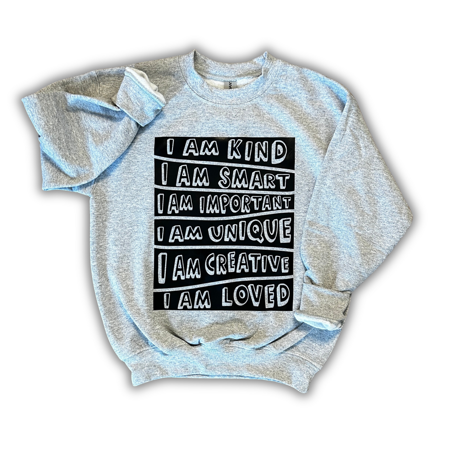 I am... Youth Graphic Crewneck