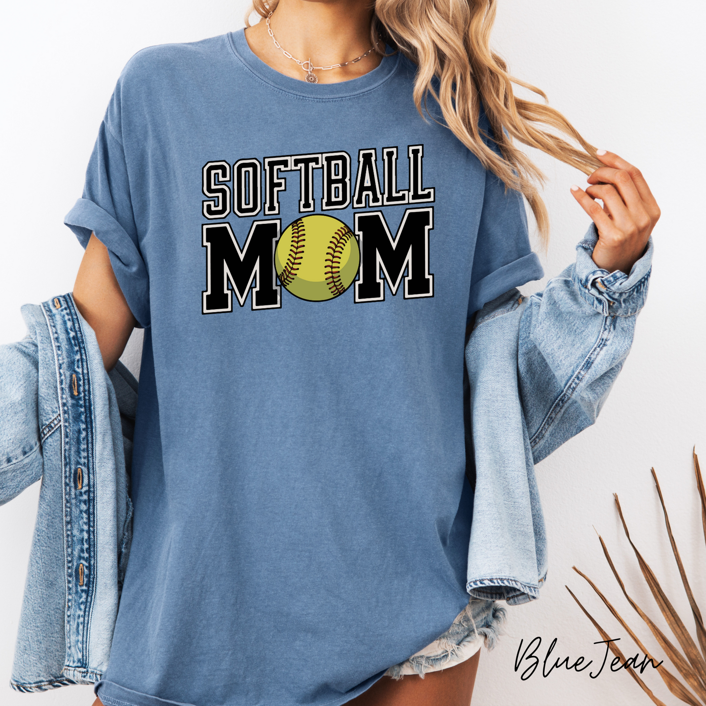 Softball Mom Graphic T-Shirt