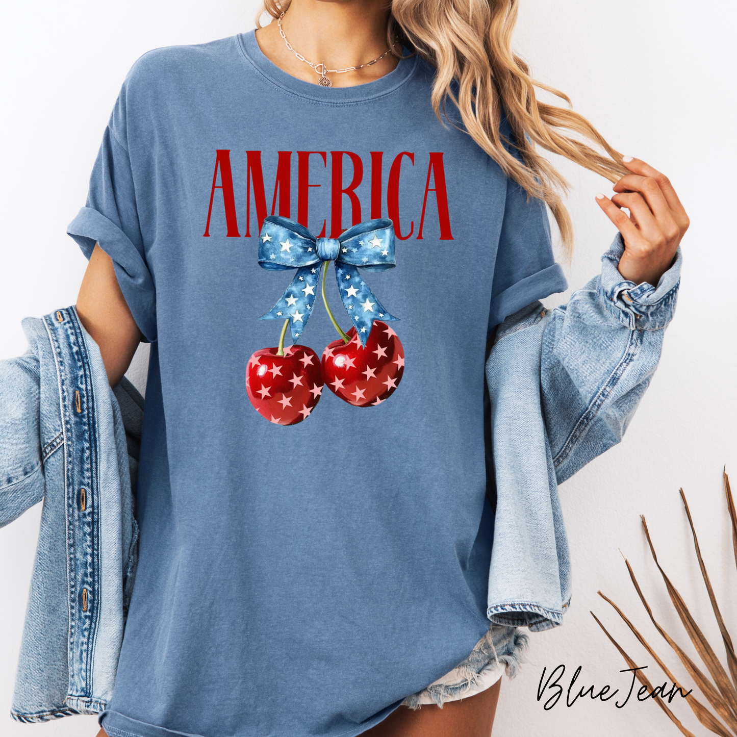 American Cherries Graphic T-Shirt