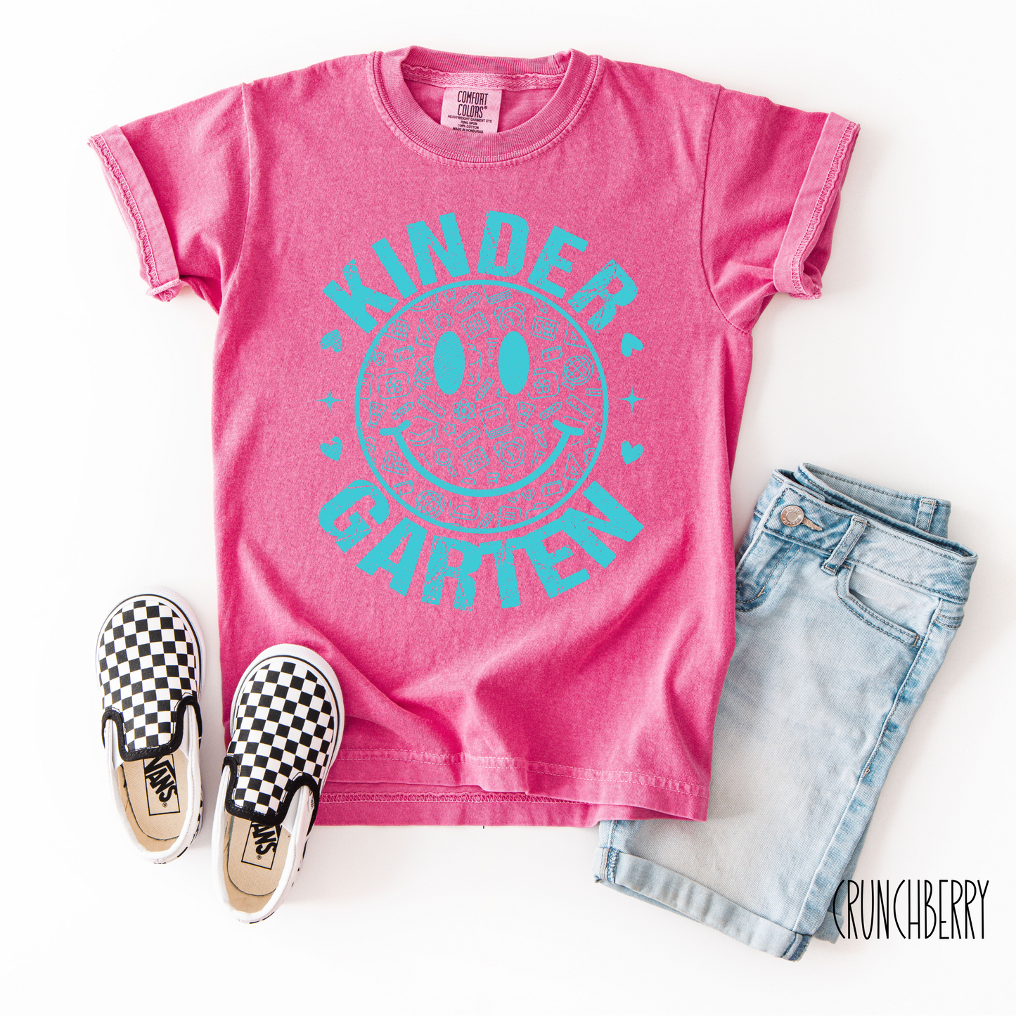 Smiley Back to School Graphic Tees