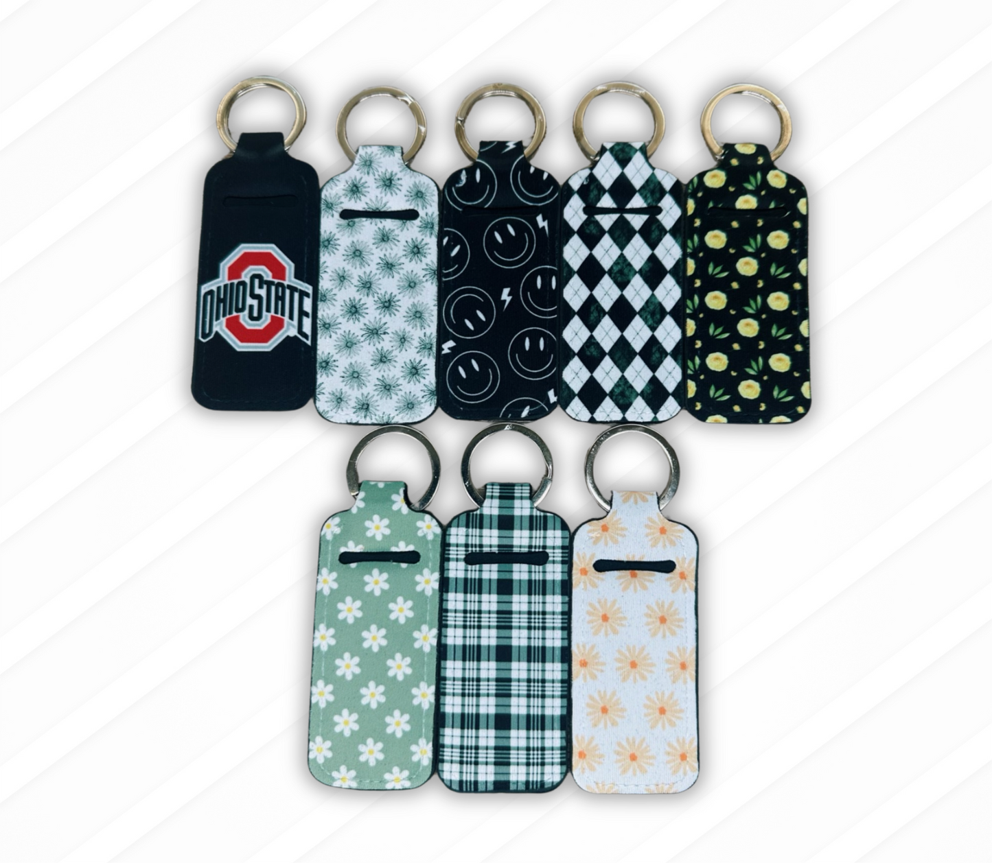 Chapstick Holder Keychain