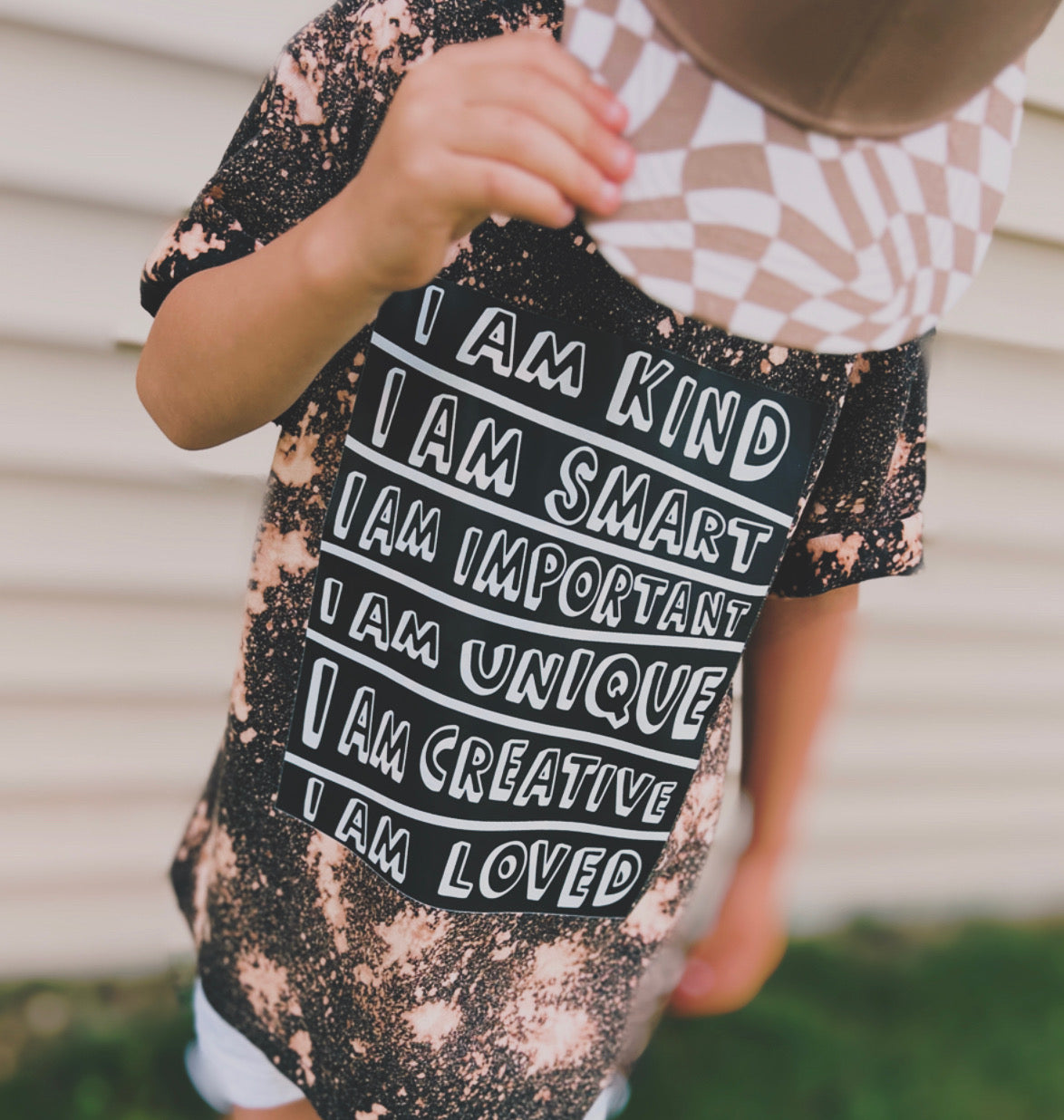 I am... Bleached Graphic Tee