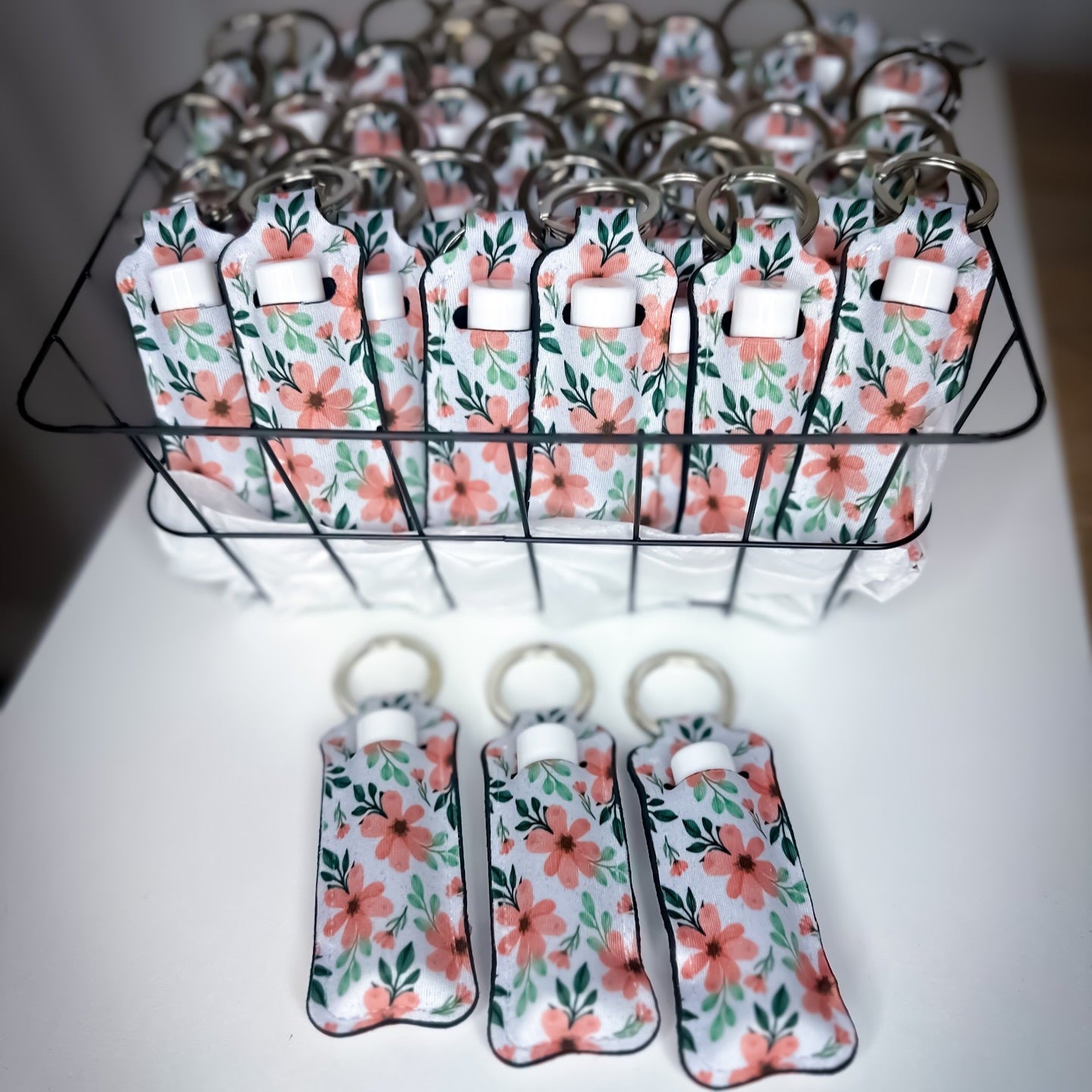 Chapstick Holder Keychain