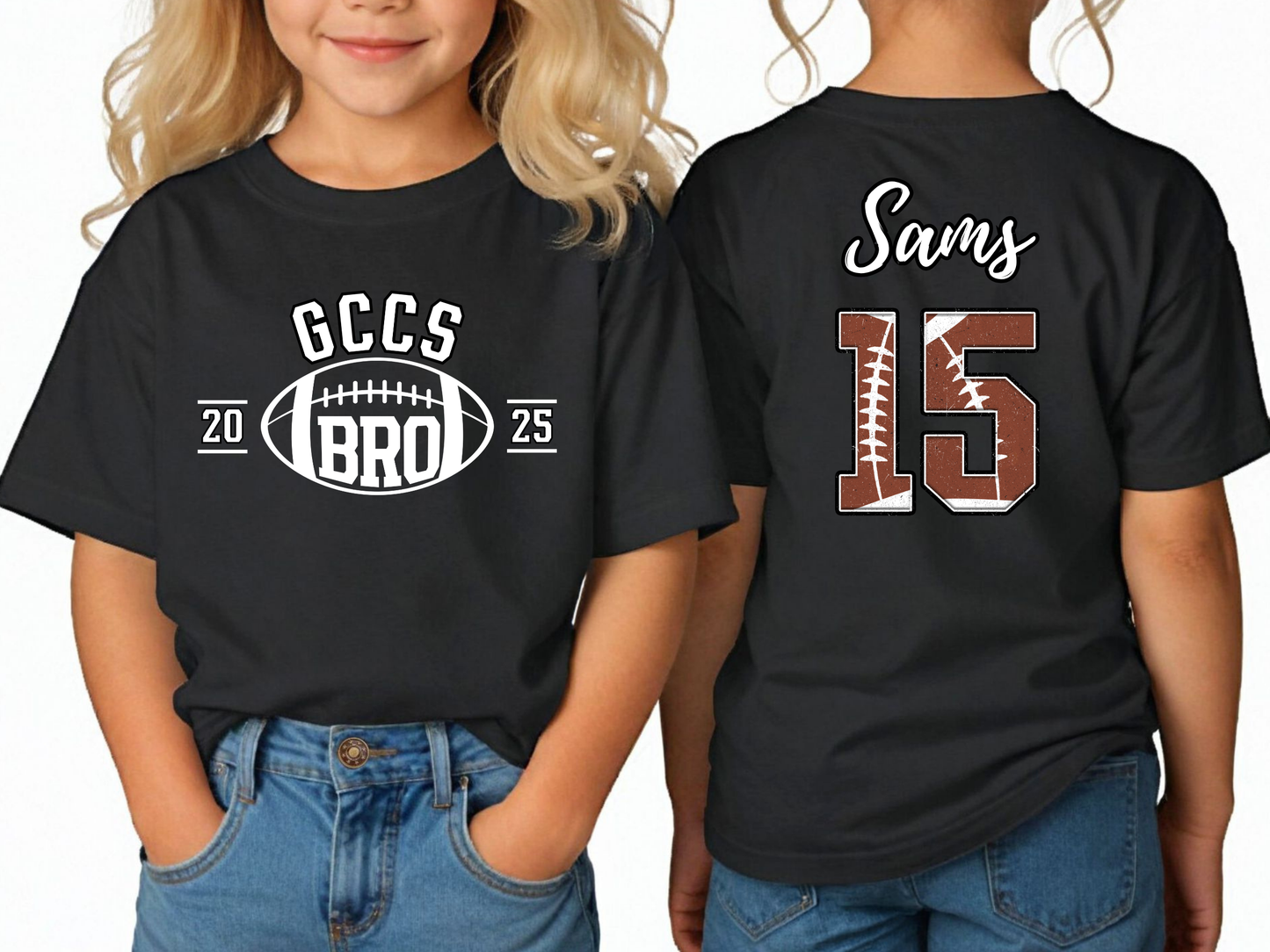 2025 GCCS Sibling Football Shirt