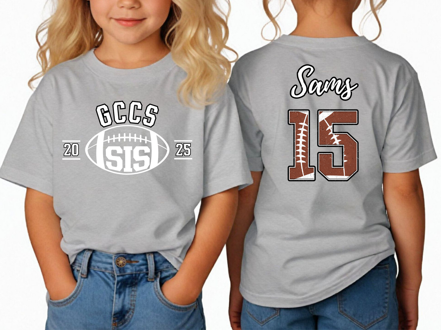 2025 GCCS Sibling Football Shirt