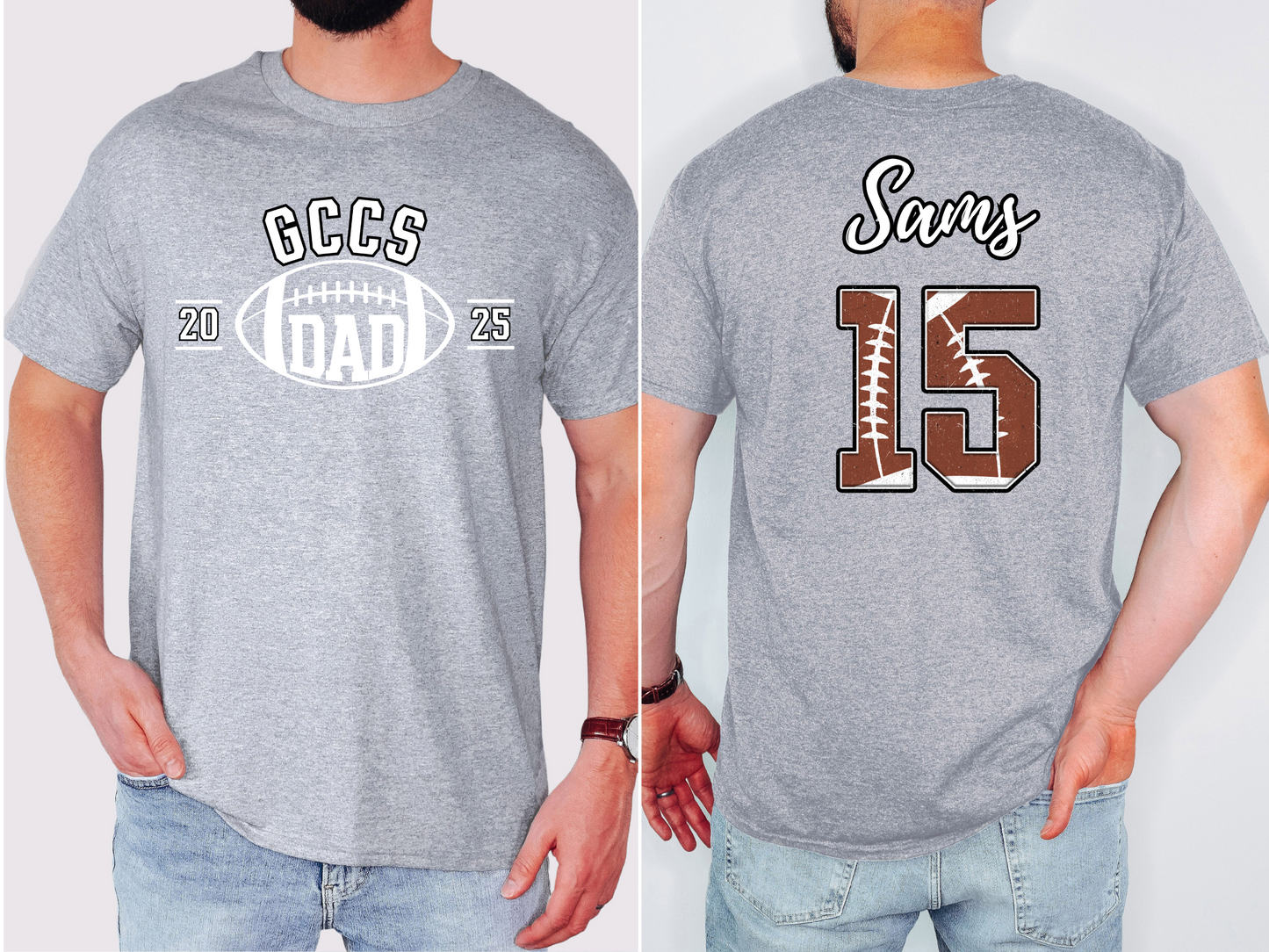 2025 GCCS Dad Football Shirt