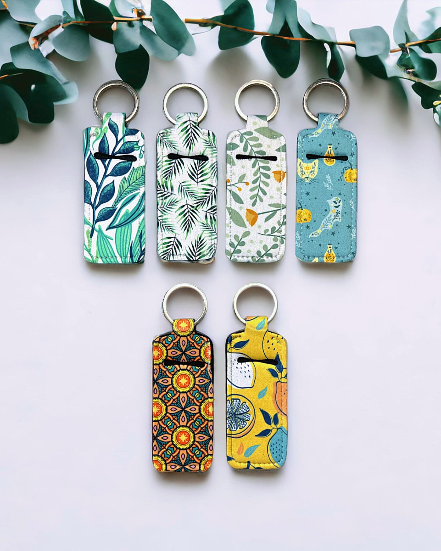 Chapstick Holder Keychain