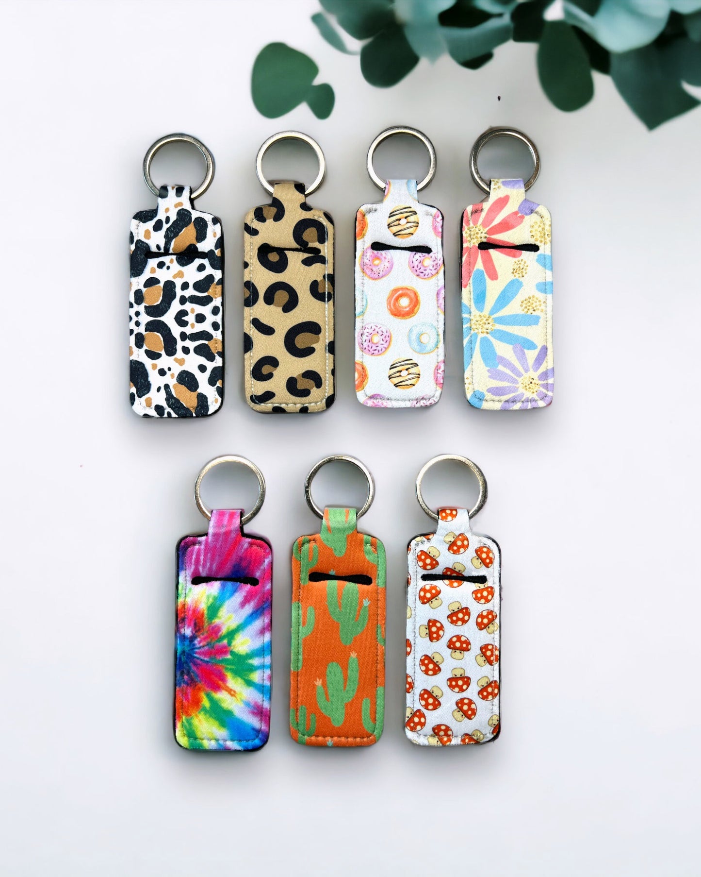 Chapstick Holder Keychain