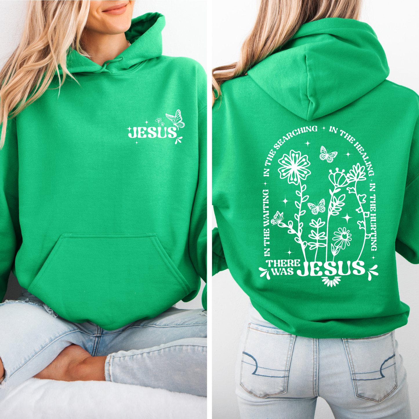 There Was Jesus Hoodie