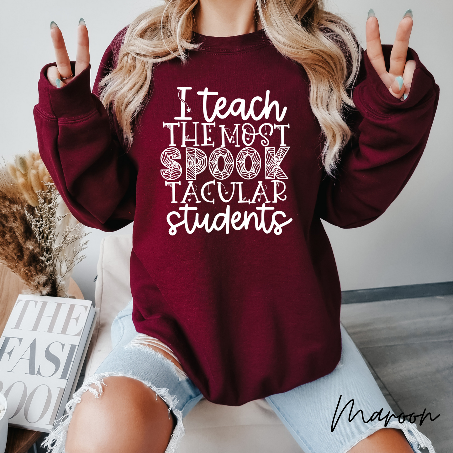 Spook-tacular Students Crewneck