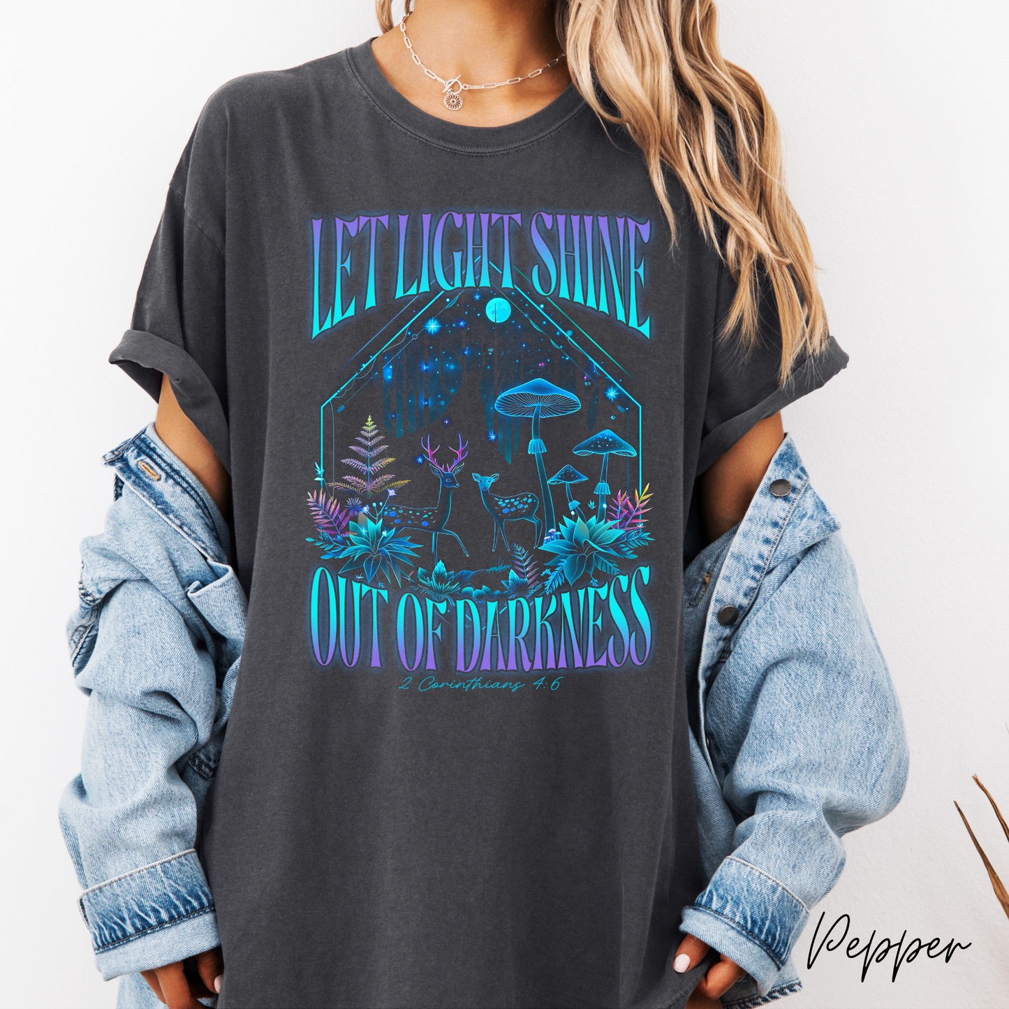 Let Light Shine Graphic T-Shirt