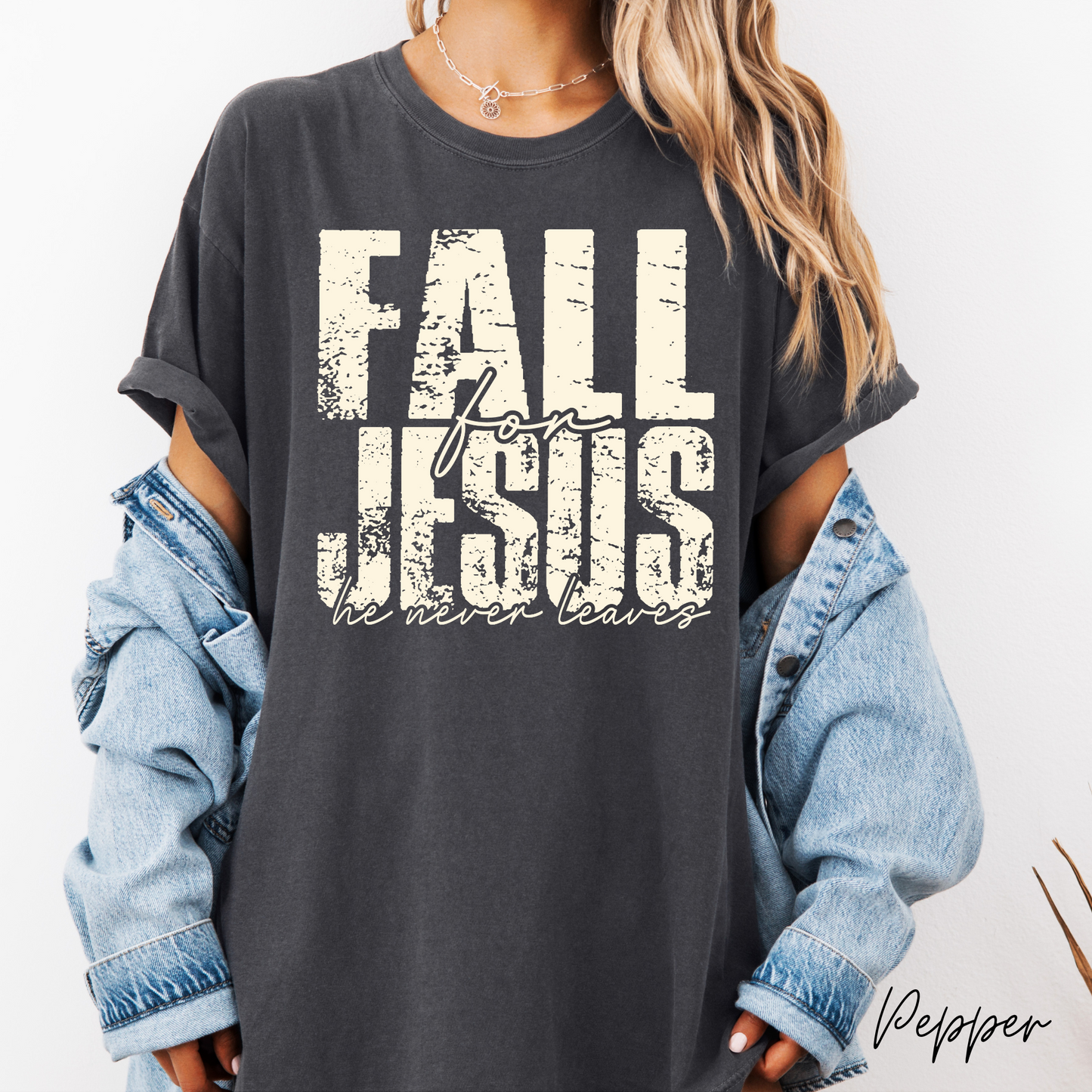 Fall for Jesus Graphic T-Shirt