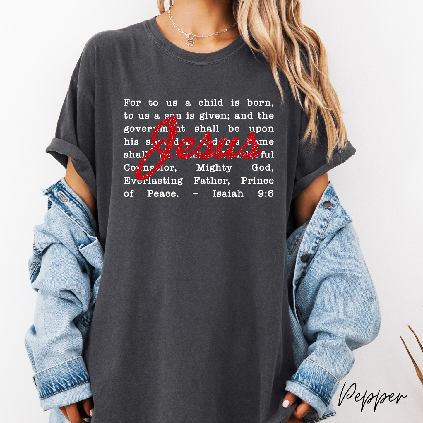 Isaiah 9:6 Graphic T-Shirt