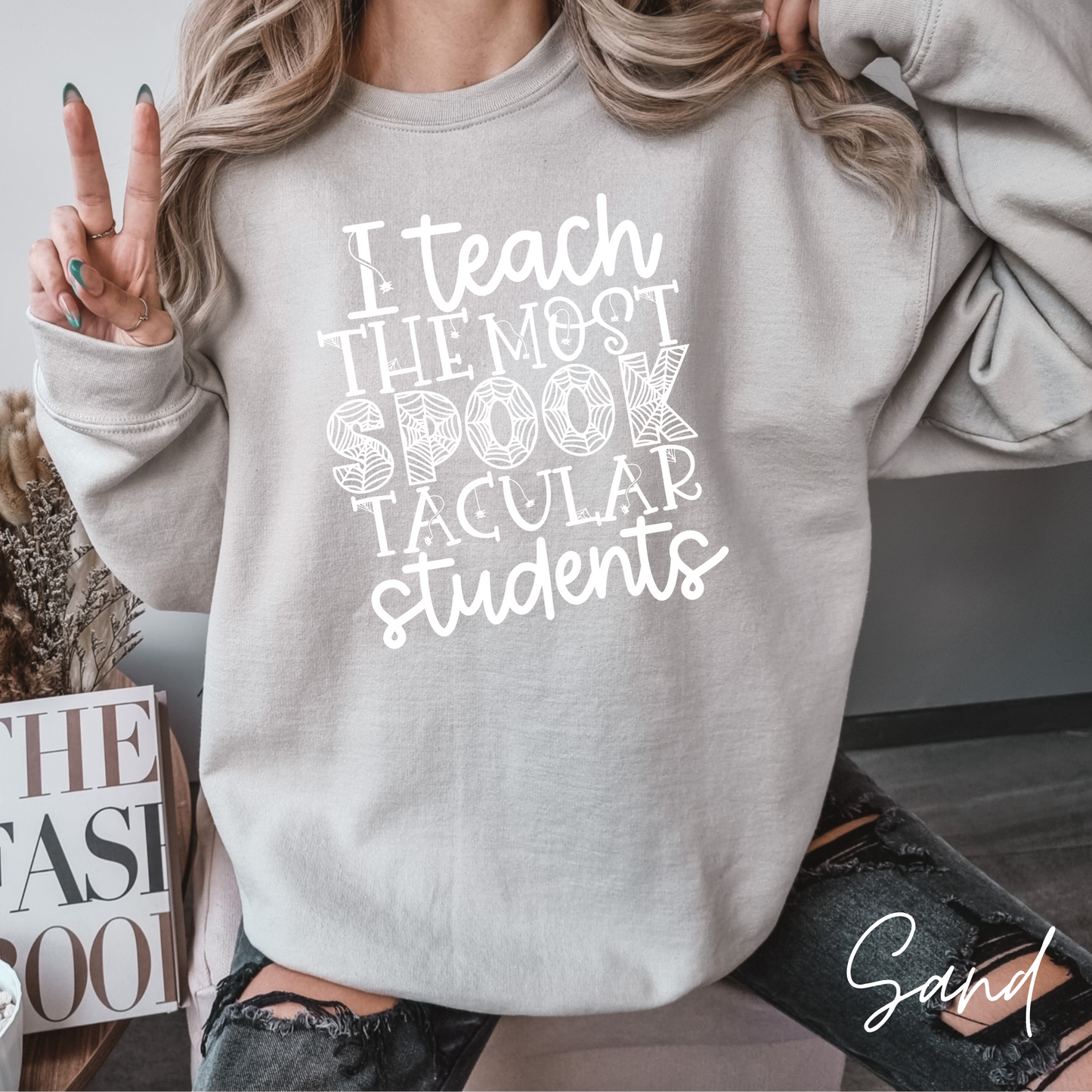 Spook-tacular Students Crewneck