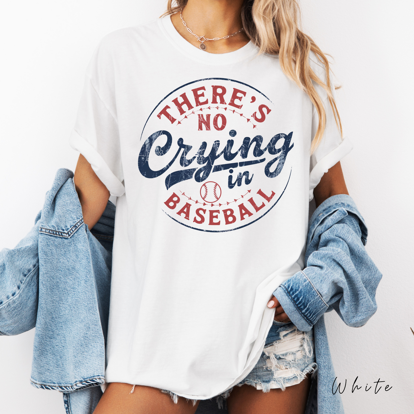 No Crying in Baseball Graphic Tee