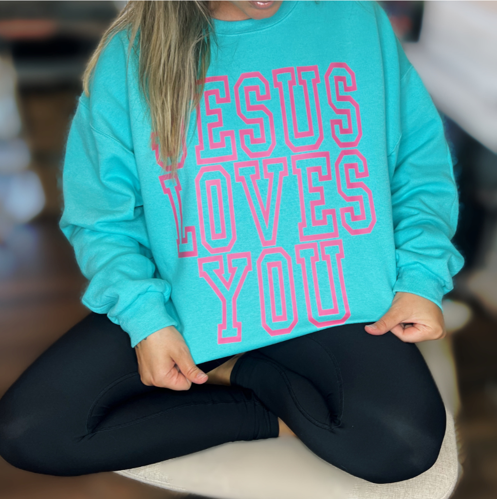 Jesus Loves You Crewneck
