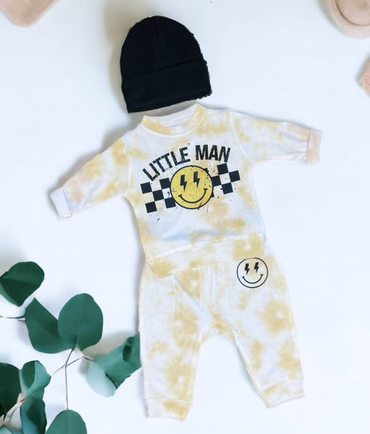 Little Man Baby Sweatsuit