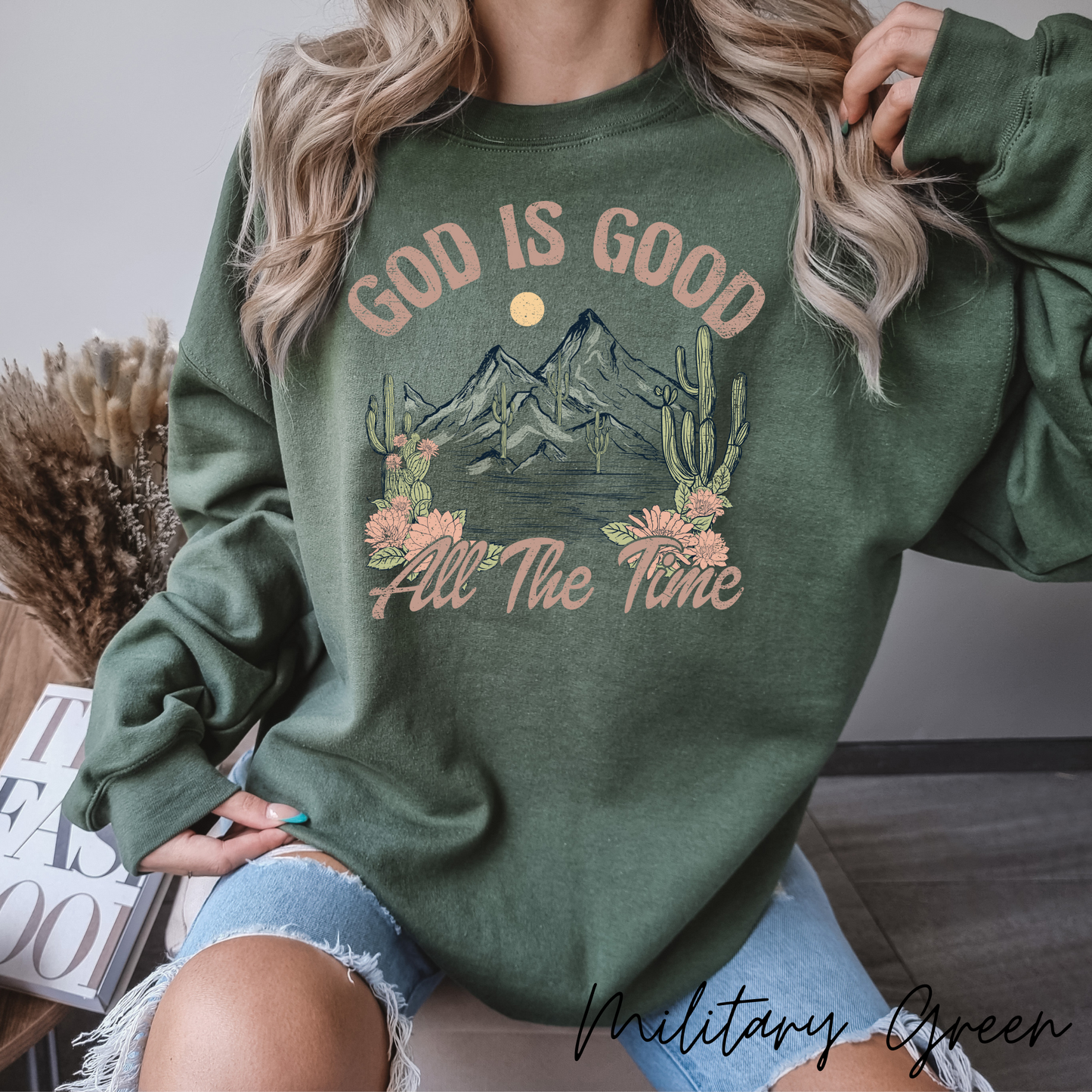 God Is Good Crewneck