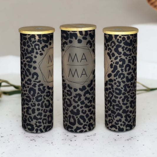 Mama 20oz Frosted Glass Tumbler