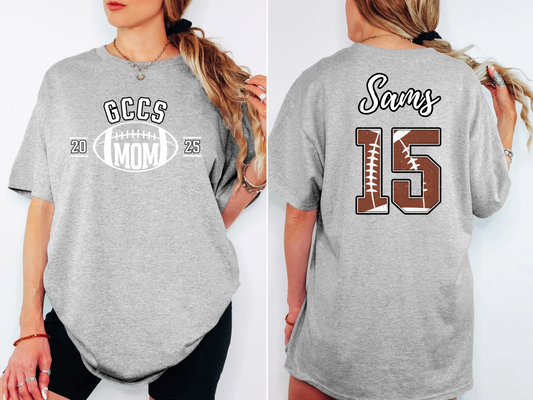 2025 GCCS Mom Football Shirt