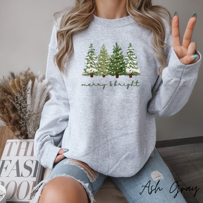 Merry & Bright Crewneck