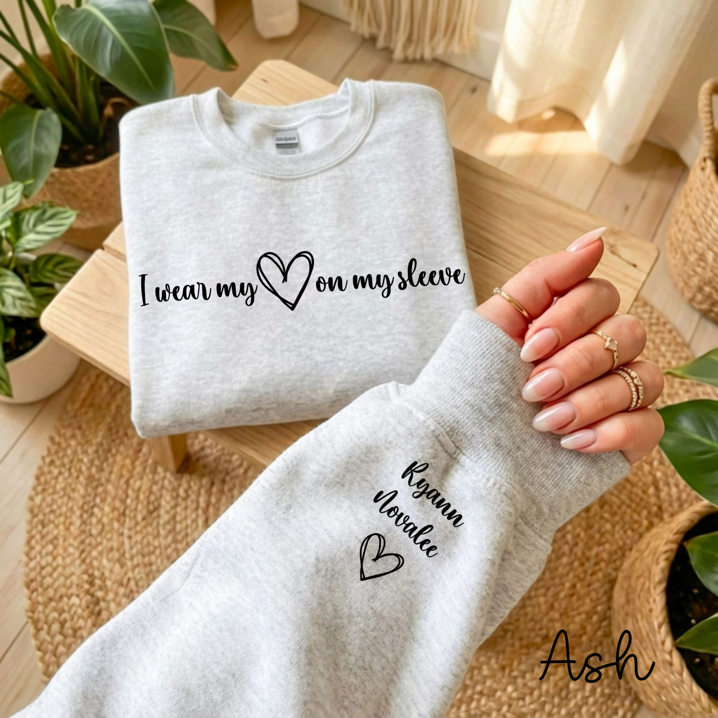 I wear my Heart on my Sleeve - Custom