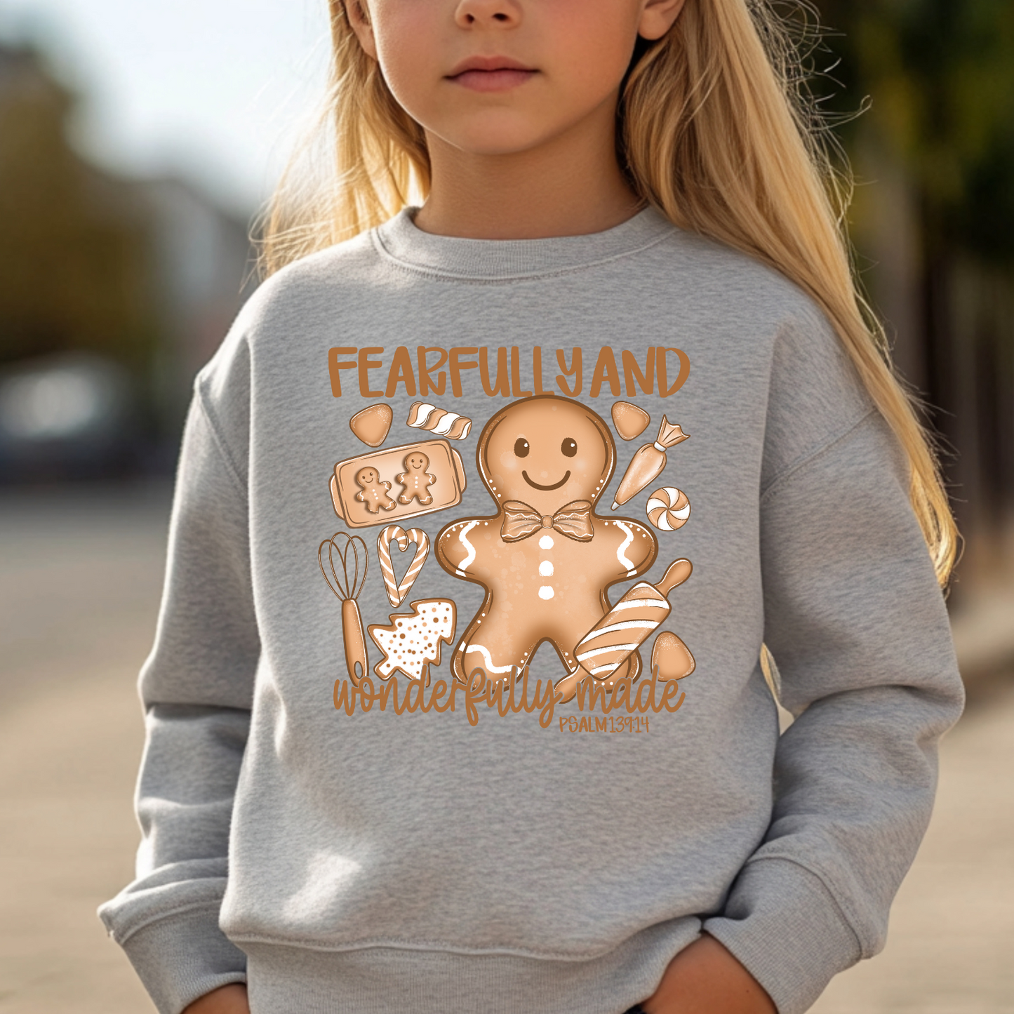 Fearfully & Wonderfully Made Youth Crewneck