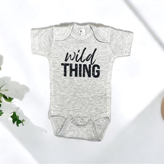 Wild Thing Graphic Onesie