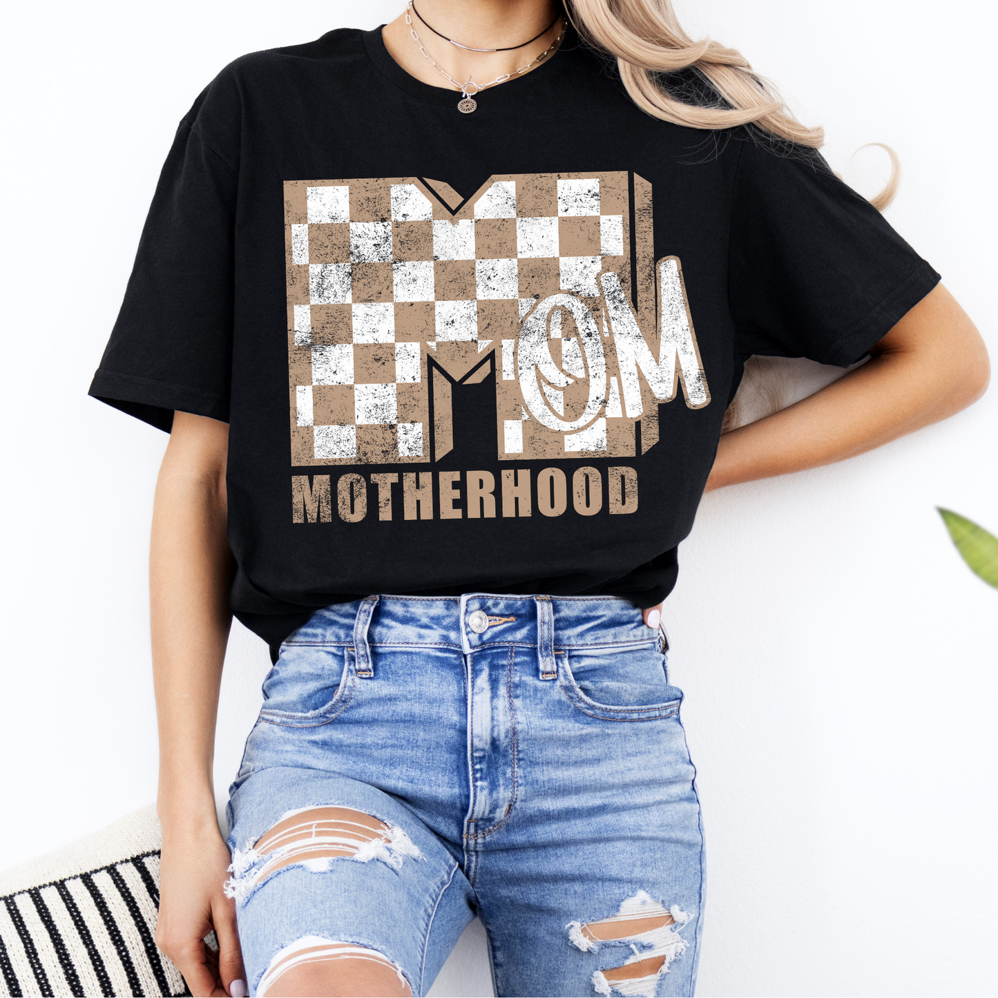 Retro Motherhood Graphic Tee