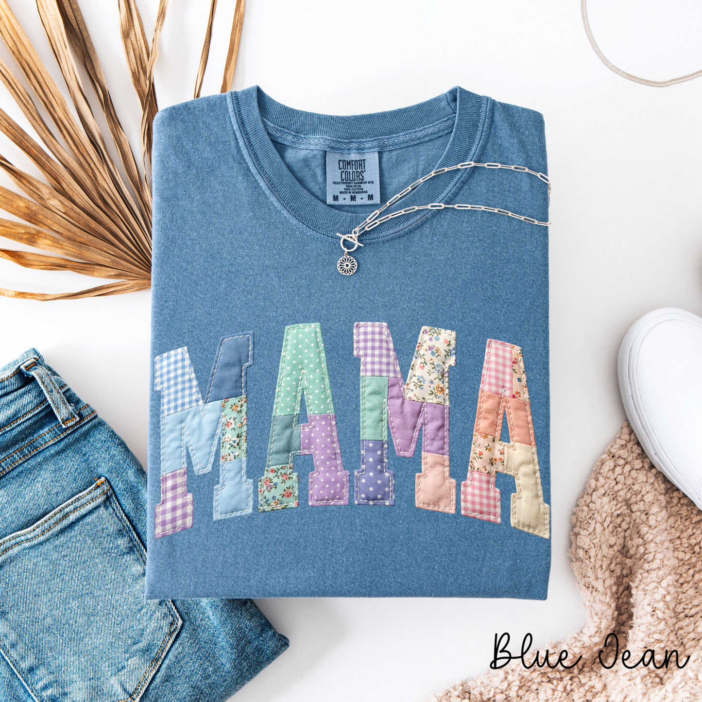 Mama "Patchwork" Graphic Tee