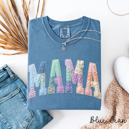 Mama "Patchwork" Graphic Tee