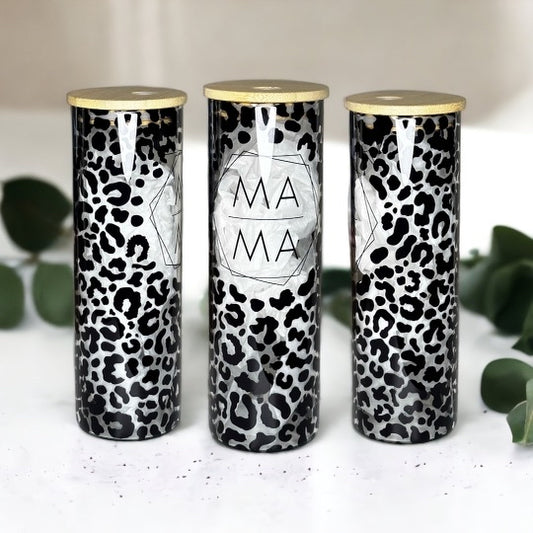 Mama 20oz Clear Glass Tumbler