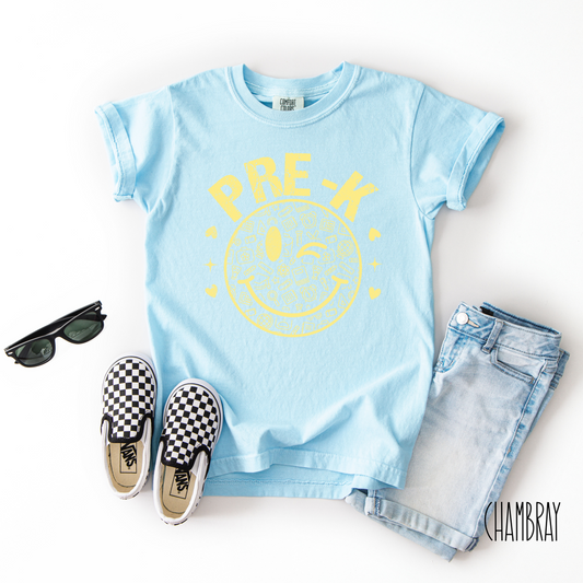 Smiley Back to School Graphic Tees