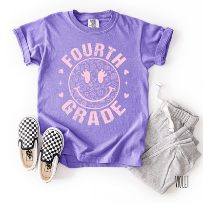 Smiley Back to School Graphic Tees
