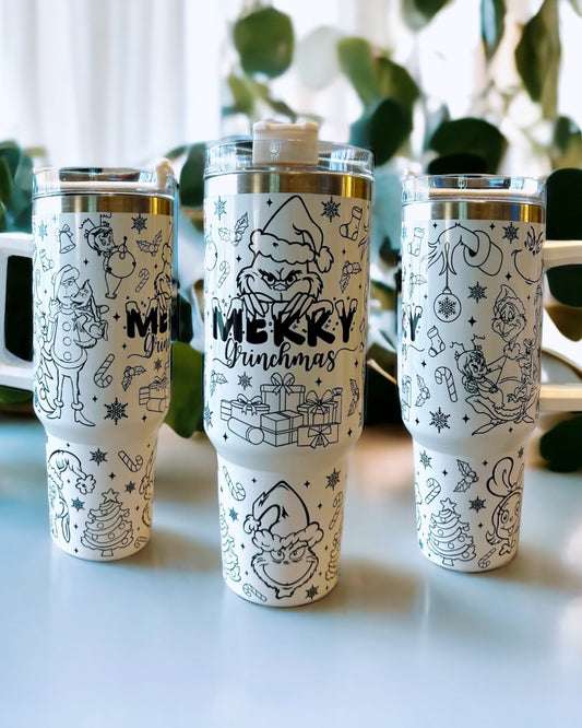 Merry Grinchmas 40 oz Tumbler