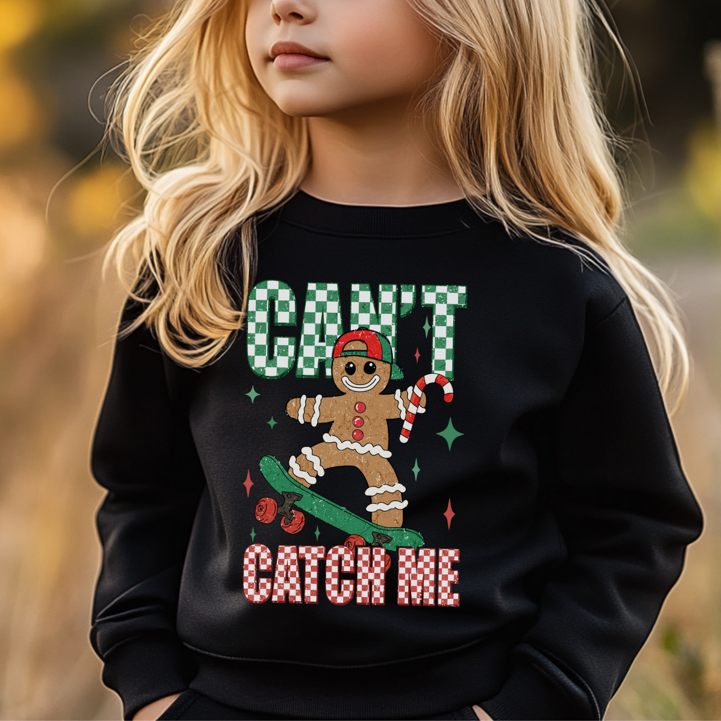 Can't Catch Me Youth Crewneck