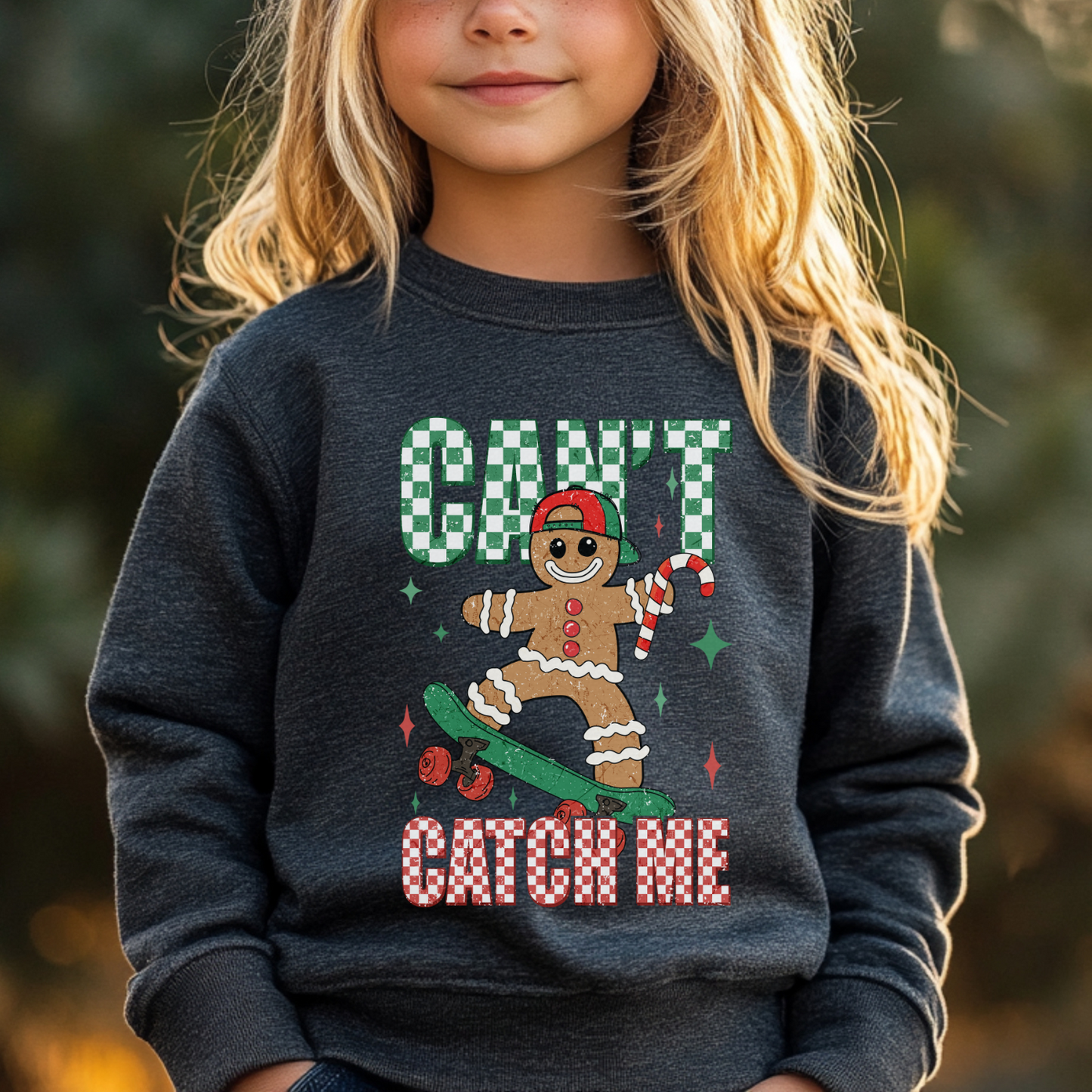 Can't Catch Me Youth Crewneck