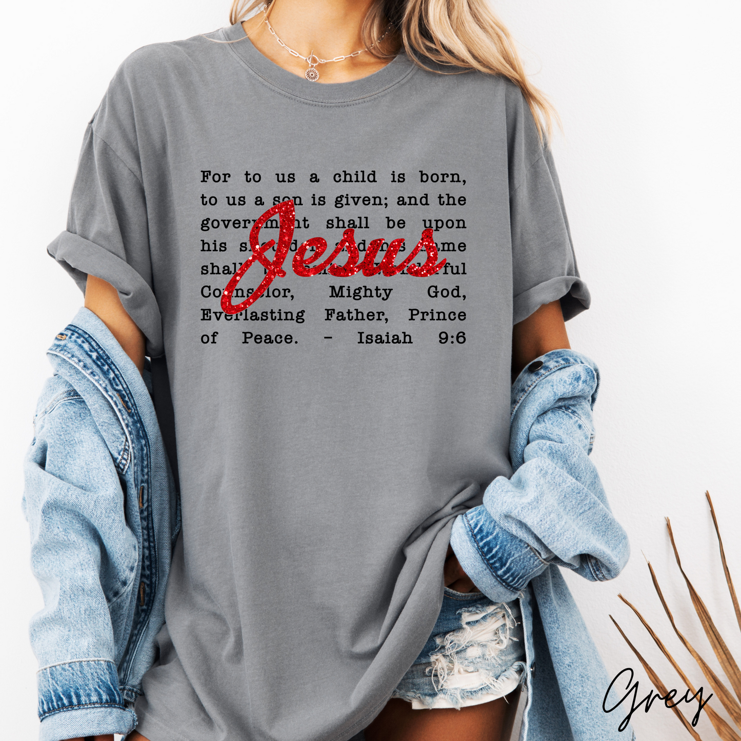 Isaiah 9:6 Graphic T-Shirt