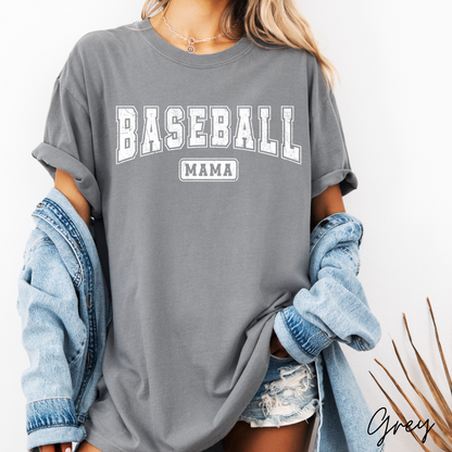 Baseball Mom Graphic T-Shirt