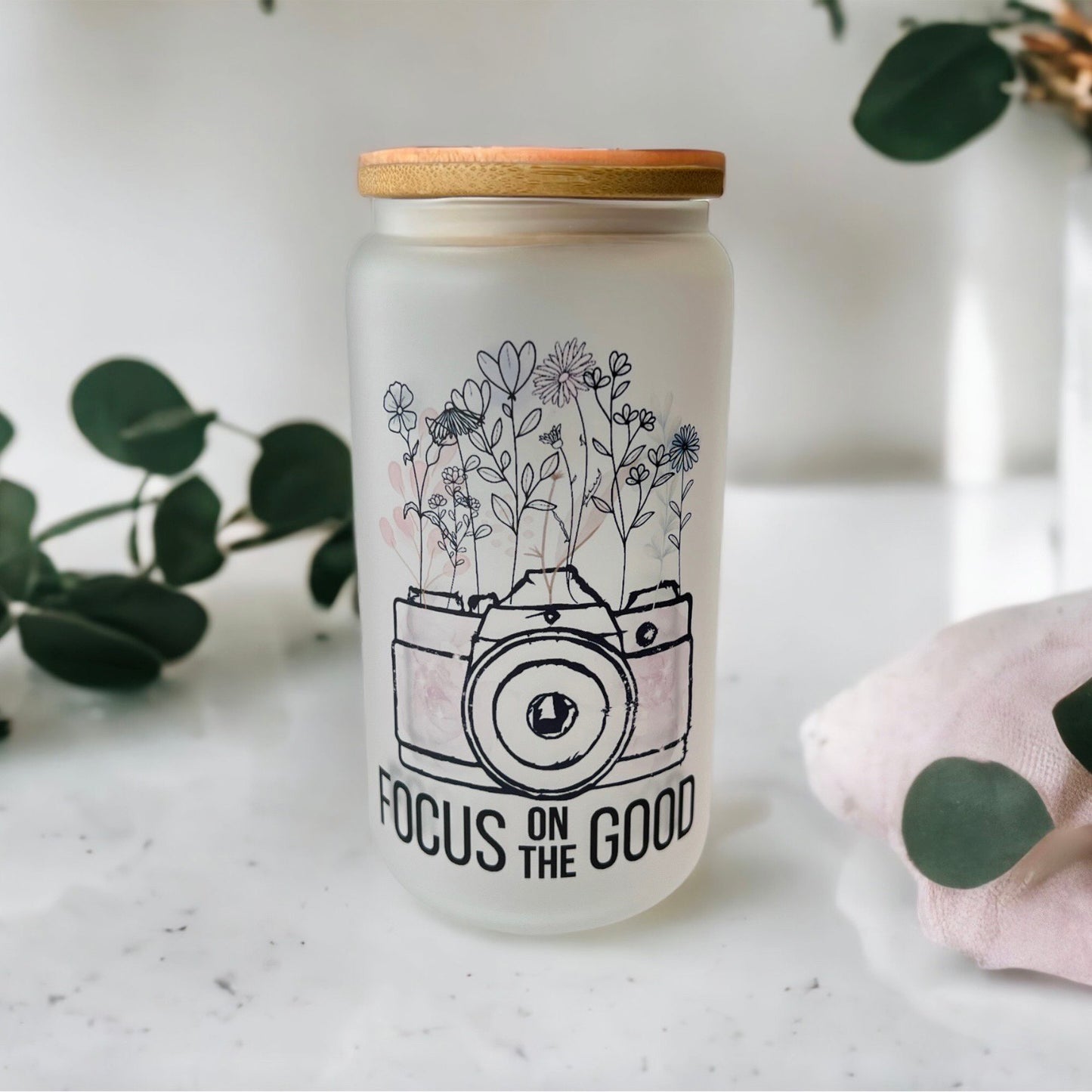 Focus On The Good Glass Tumbler