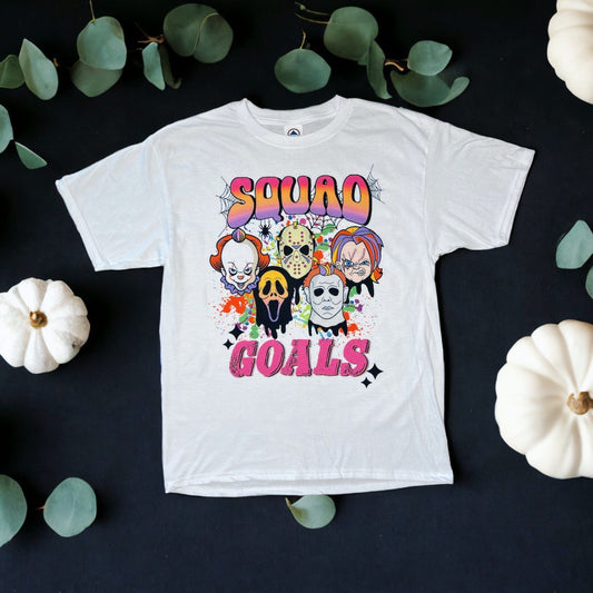 Squad Goals Halloween Graphic Tee