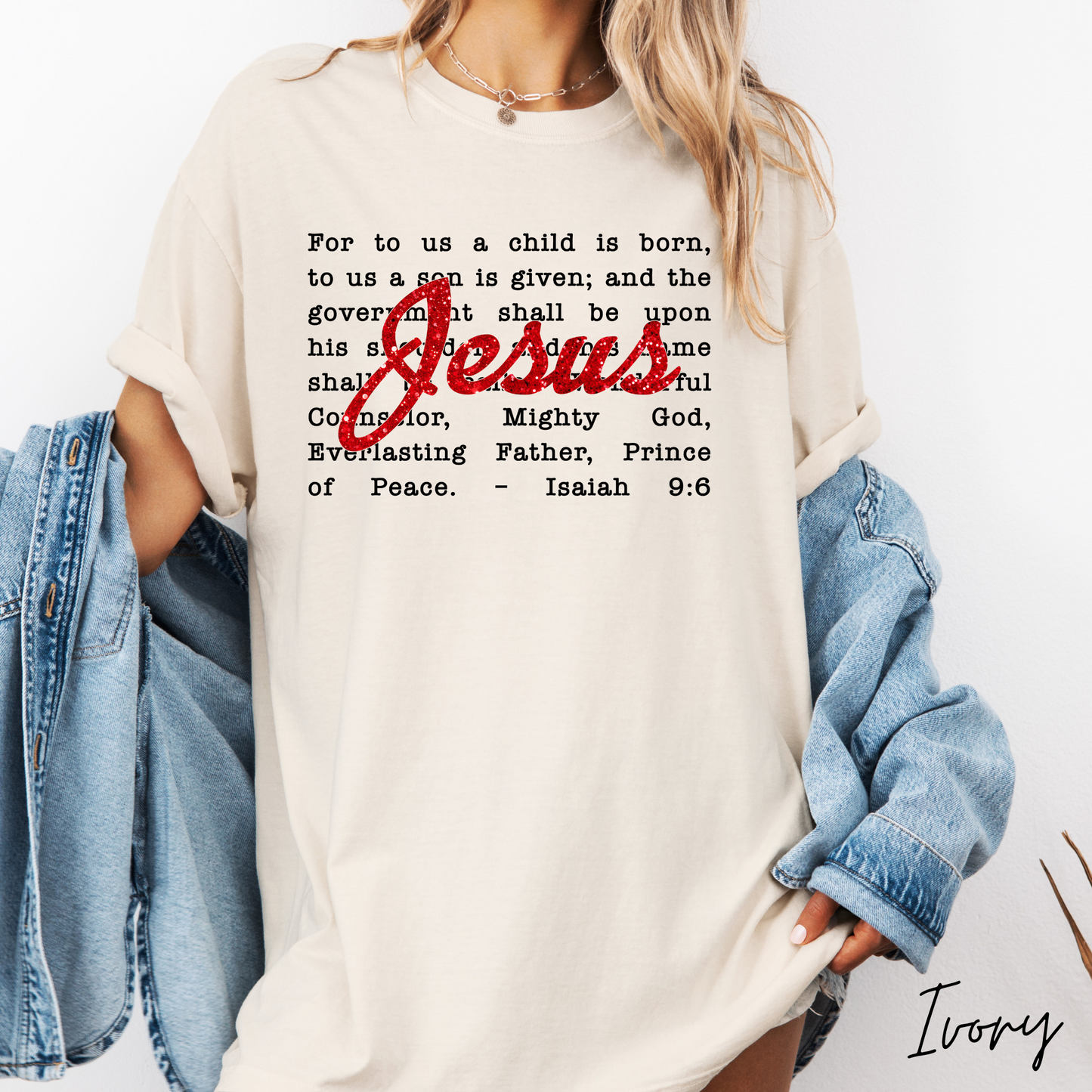 Isaiah 9:6 Graphic T-Shirt
