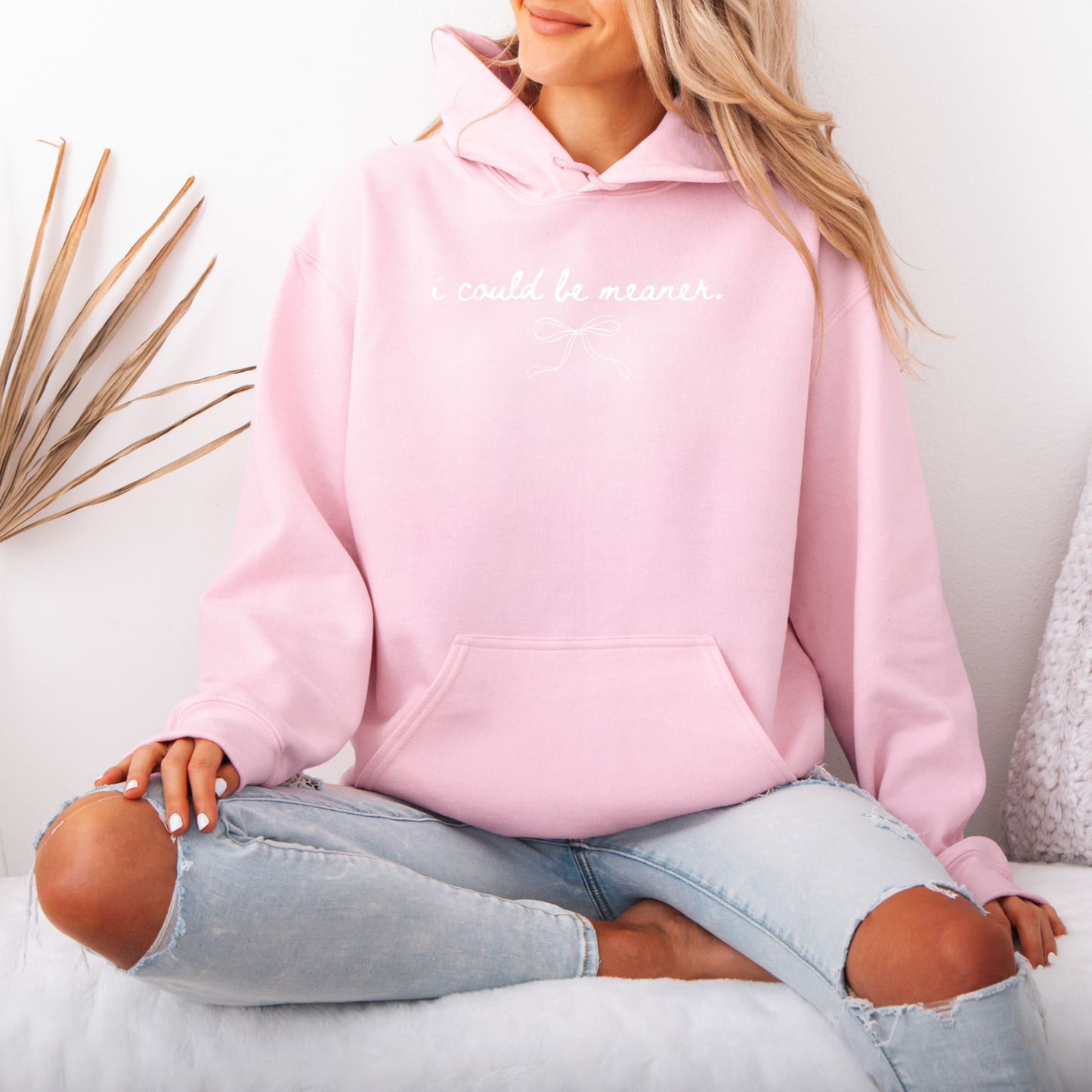 I Could Be Meaner Hoodie