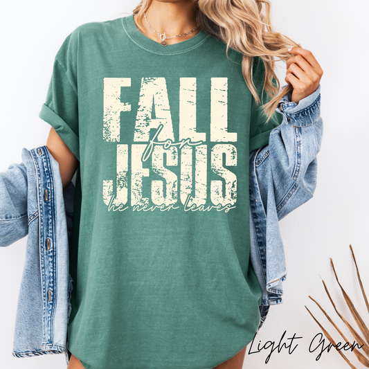 Fall for Jesus Graphic T-Shirt