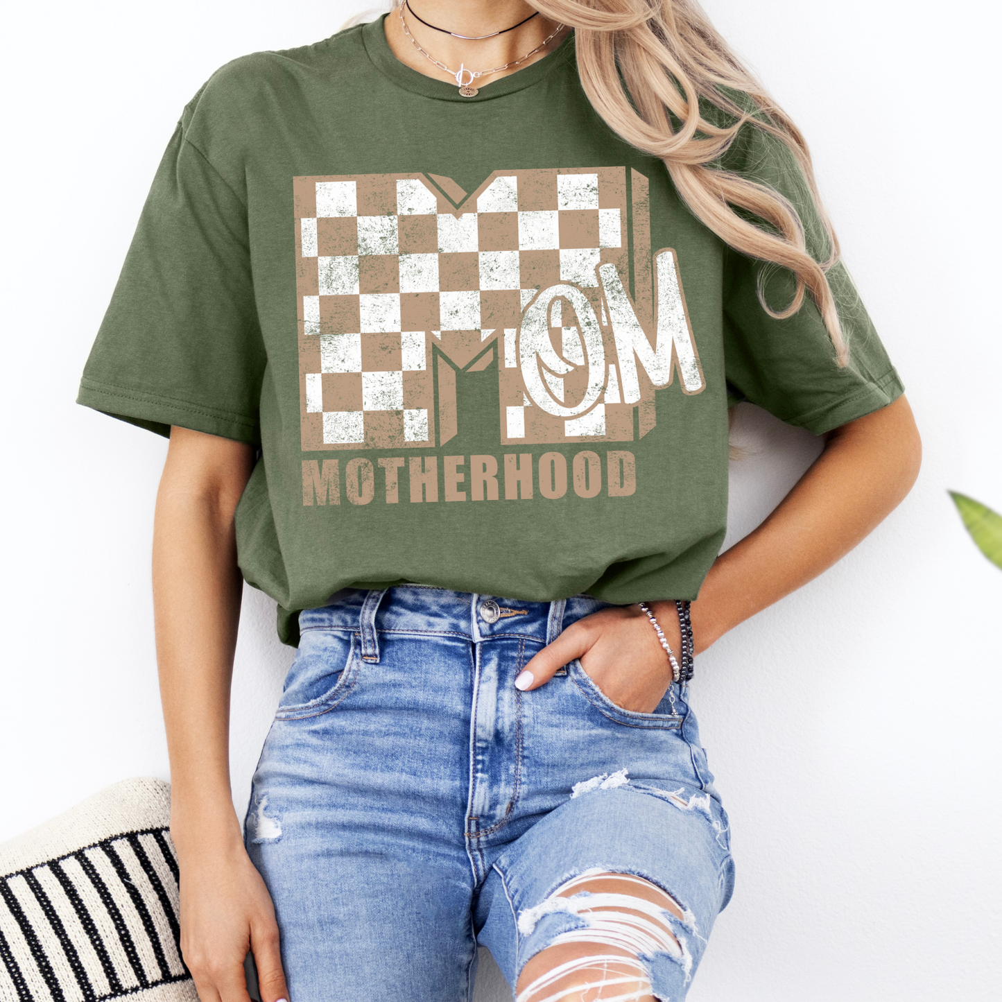 Retro Motherhood Graphic Tee