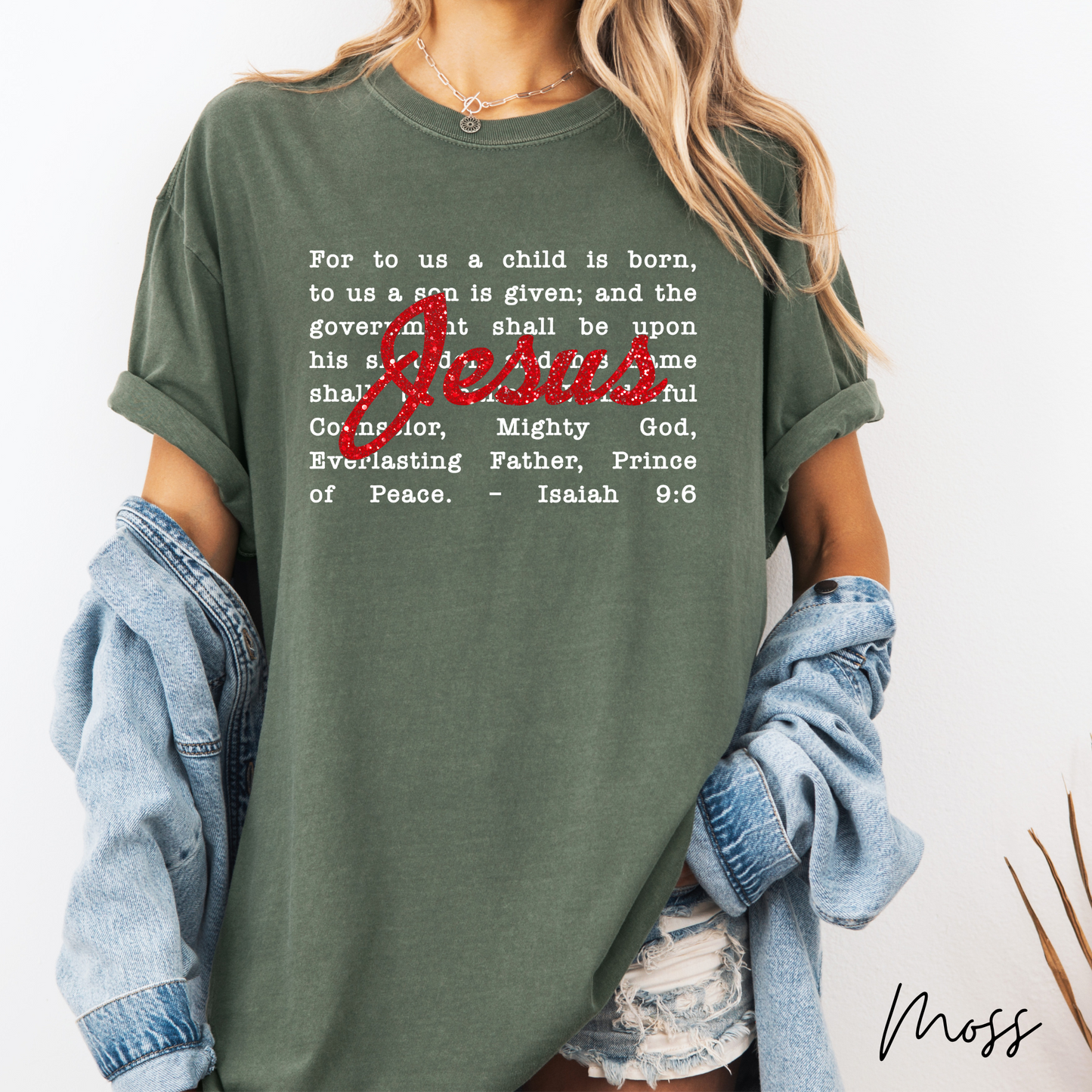 Isaiah 9:6 Graphic T-Shirt