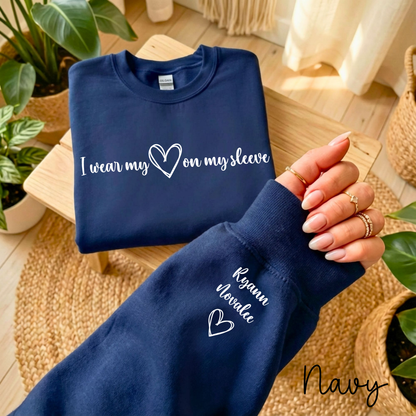 I wear my Heart on my Sleeve - Custom