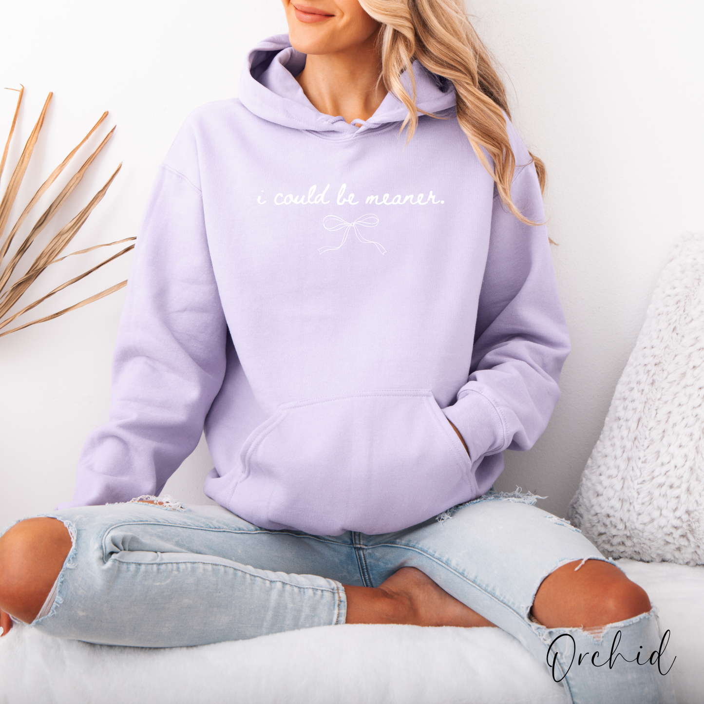 I Could Be Meaner Hoodie